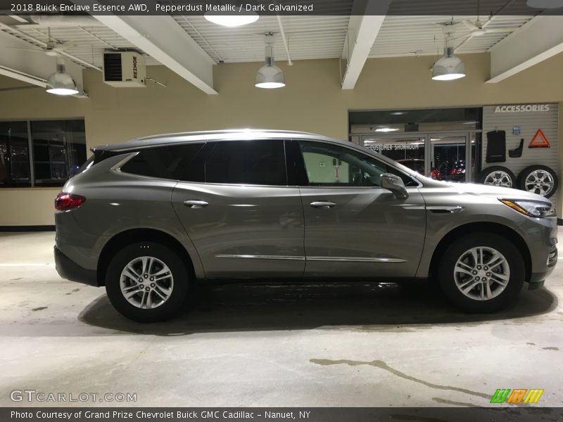Pepperdust Metallic / Dark Galvanized 2018 Buick Enclave Essence AWD