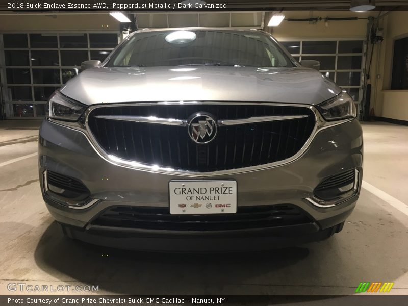 Pepperdust Metallic / Dark Galvanized 2018 Buick Enclave Essence AWD