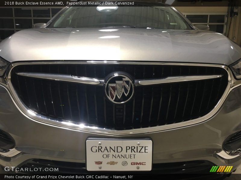 Pepperdust Metallic / Dark Galvanized 2018 Buick Enclave Essence AWD