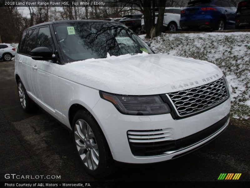 Fuji White / Ebony 2018 Land Rover Range Rover HSE