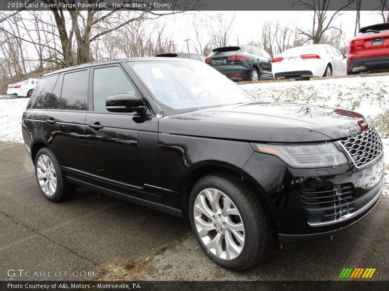 Narvik Black / Ebony 2018 Land Rover Range Rover HSE
