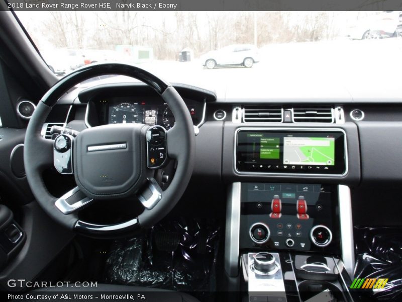 Narvik Black / Ebony 2018 Land Rover Range Rover HSE