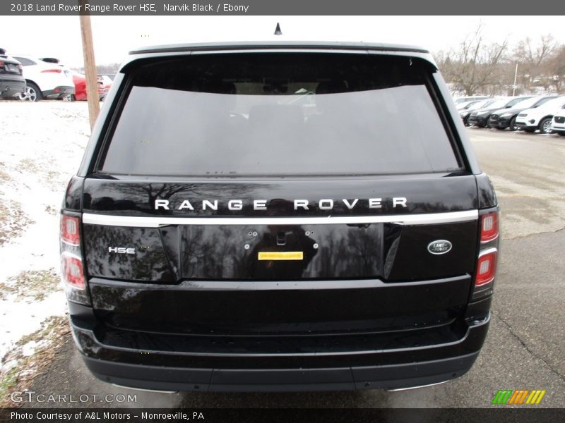 Narvik Black / Ebony 2018 Land Rover Range Rover HSE