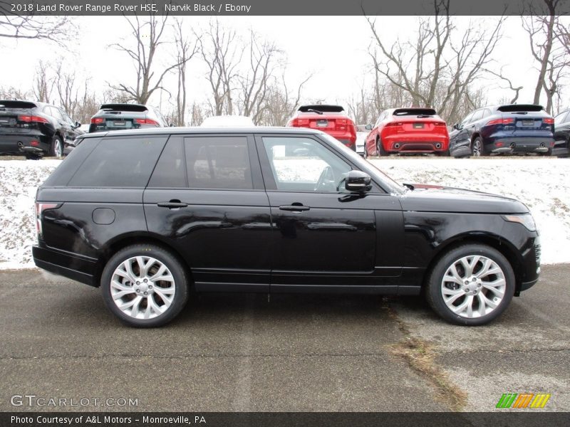 Narvik Black / Ebony 2018 Land Rover Range Rover HSE