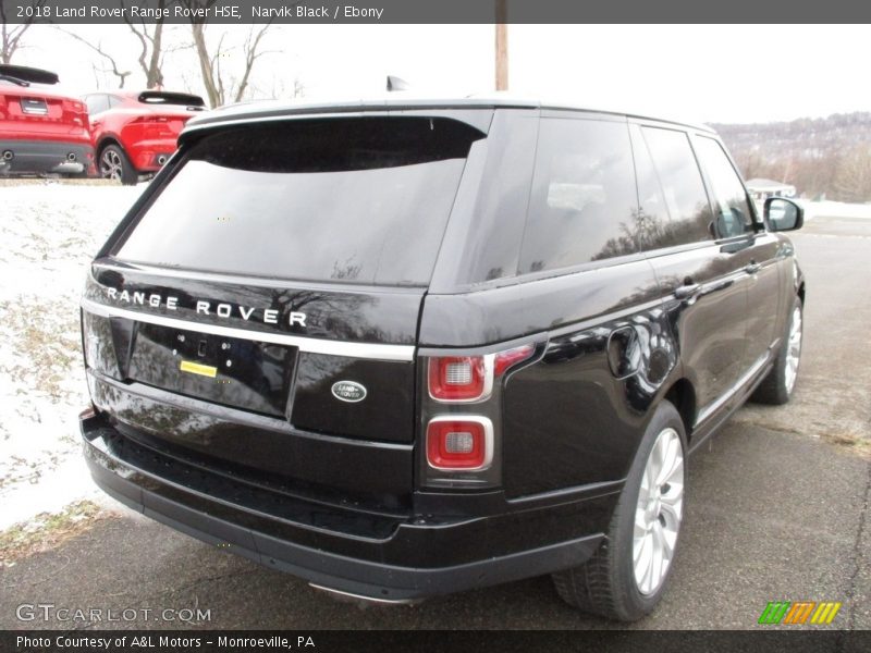 Narvik Black / Ebony 2018 Land Rover Range Rover HSE