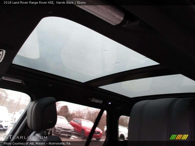 Narvik Black / Ebony 2018 Land Rover Range Rover HSE