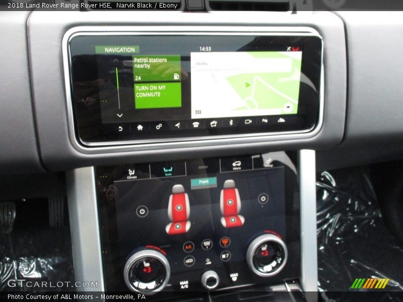 Narvik Black / Ebony 2018 Land Rover Range Rover HSE