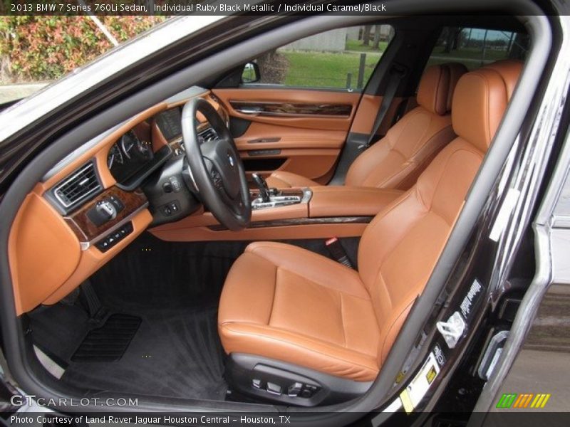 2013 7 Series 760Li Sedan Individual Caramel/Black Interior