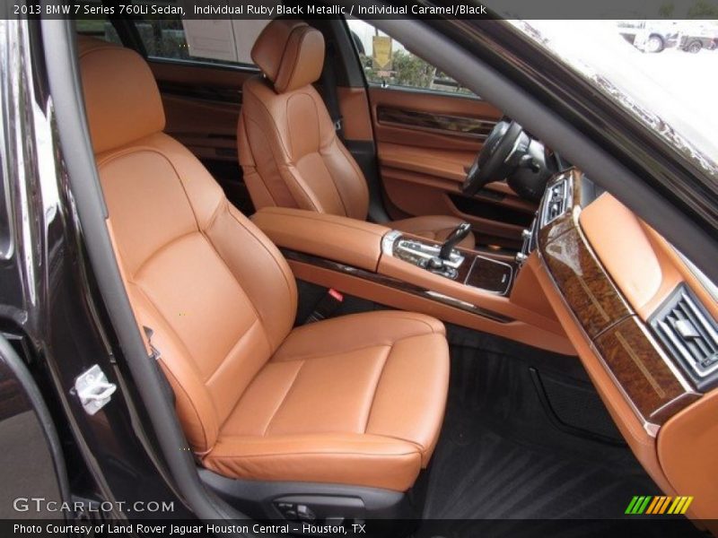 Front Seat of 2013 7 Series 760Li Sedan