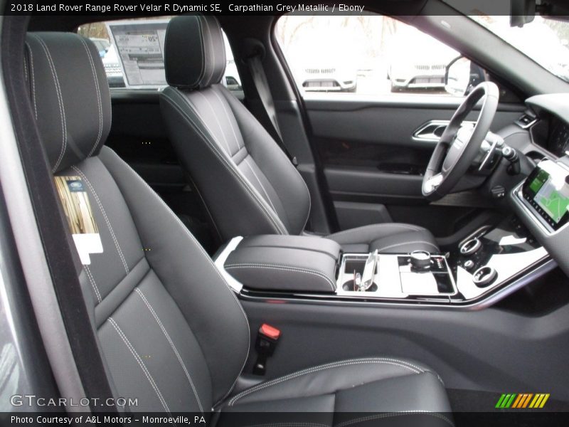 Carpathian Grey Metallic / Ebony 2018 Land Rover Range Rover Velar R Dynamic SE