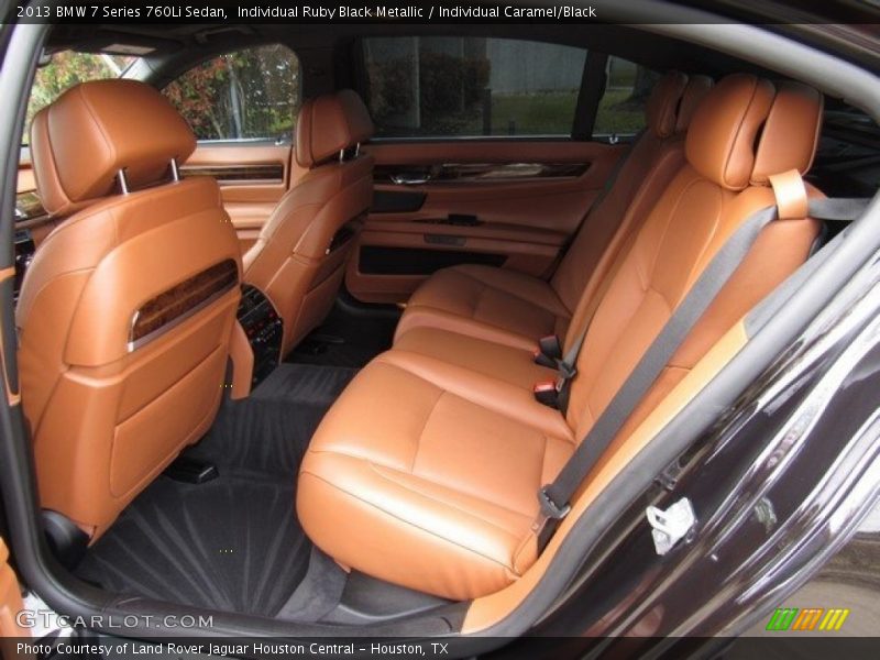 Rear Seat of 2013 7 Series 760Li Sedan