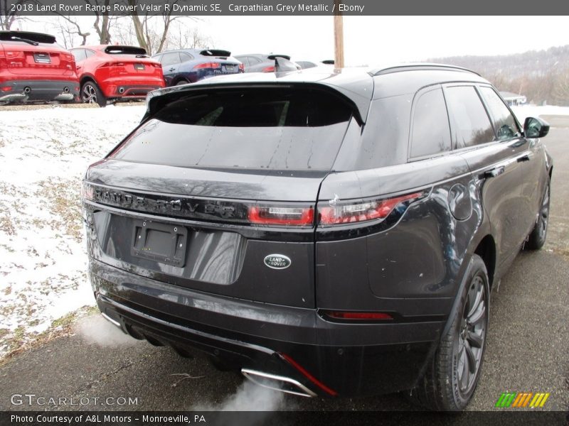 Carpathian Grey Metallic / Ebony 2018 Land Rover Range Rover Velar R Dynamic SE