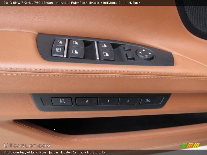 Controls of 2013 7 Series 760Li Sedan