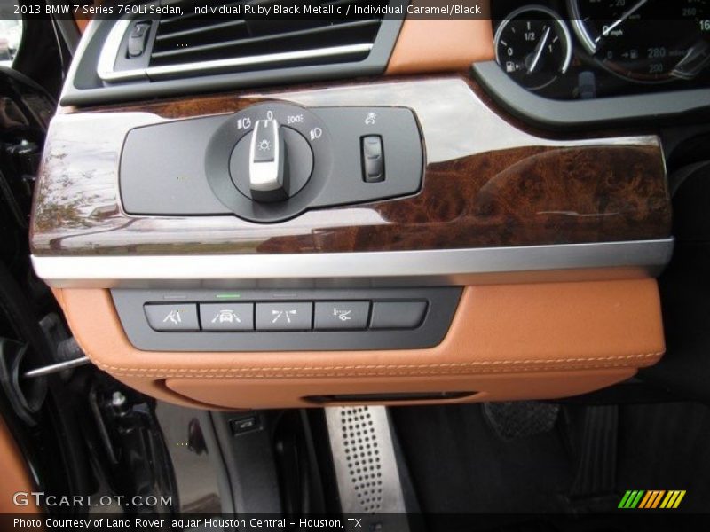 Controls of 2013 7 Series 760Li Sedan