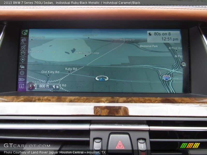 Navigation of 2013 7 Series 760Li Sedan