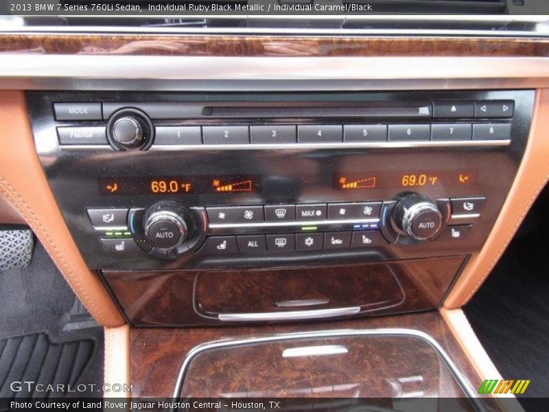 Controls of 2013 7 Series 760Li Sedan