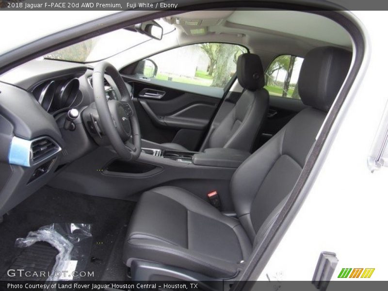 Fuji White / Ebony 2018 Jaguar F-PACE 20d AWD Premium