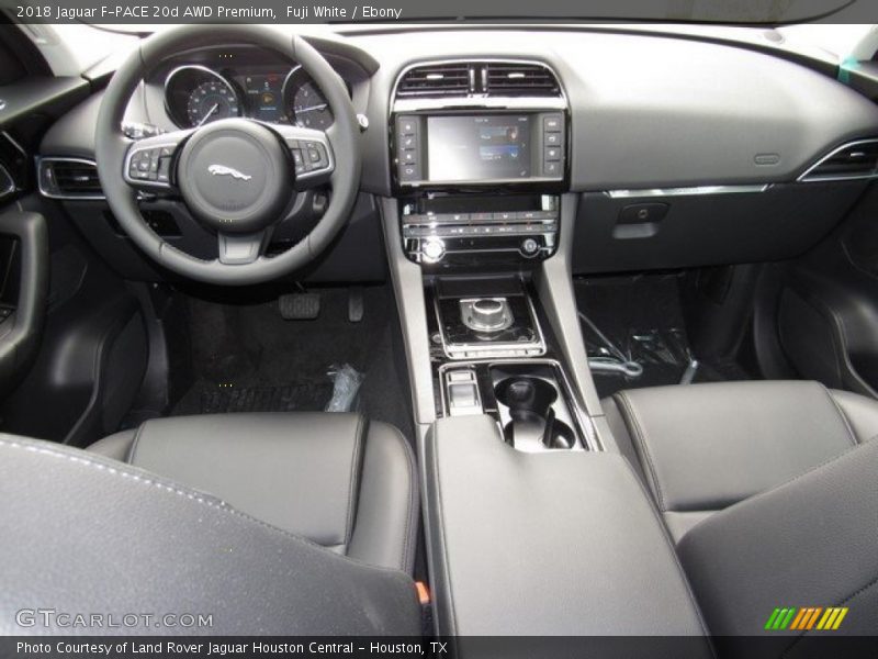 Fuji White / Ebony 2018 Jaguar F-PACE 20d AWD Premium