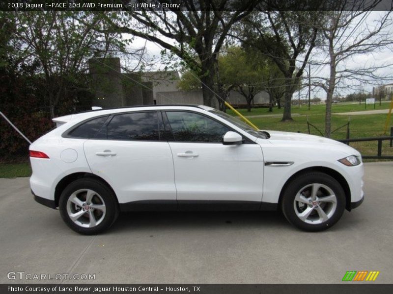 Fuji White / Ebony 2018 Jaguar F-PACE 20d AWD Premium