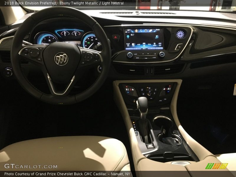 Ebony Twilight Metallic / Light Neutral 2018 Buick Envision Preferred
