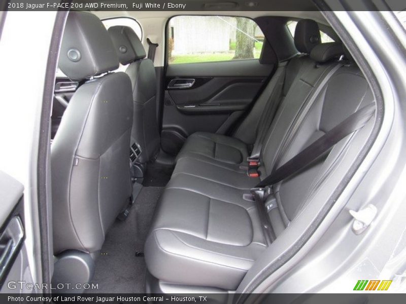 Fuji White / Ebony 2018 Jaguar F-PACE 20d AWD Premium