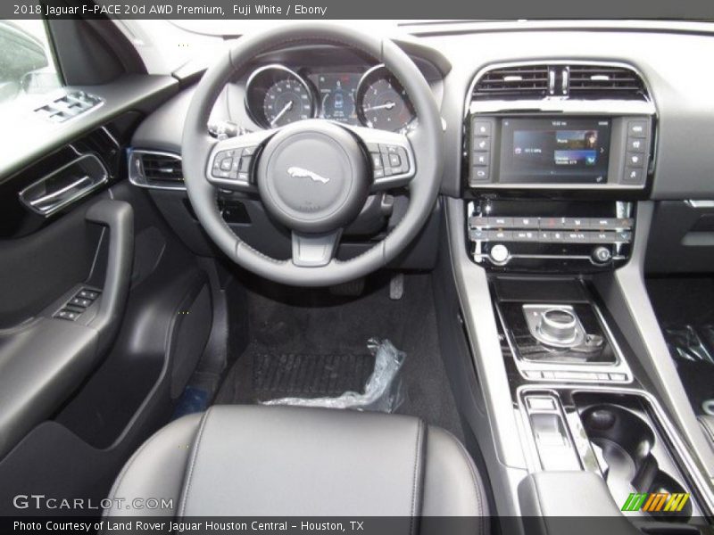Fuji White / Ebony 2018 Jaguar F-PACE 20d AWD Premium