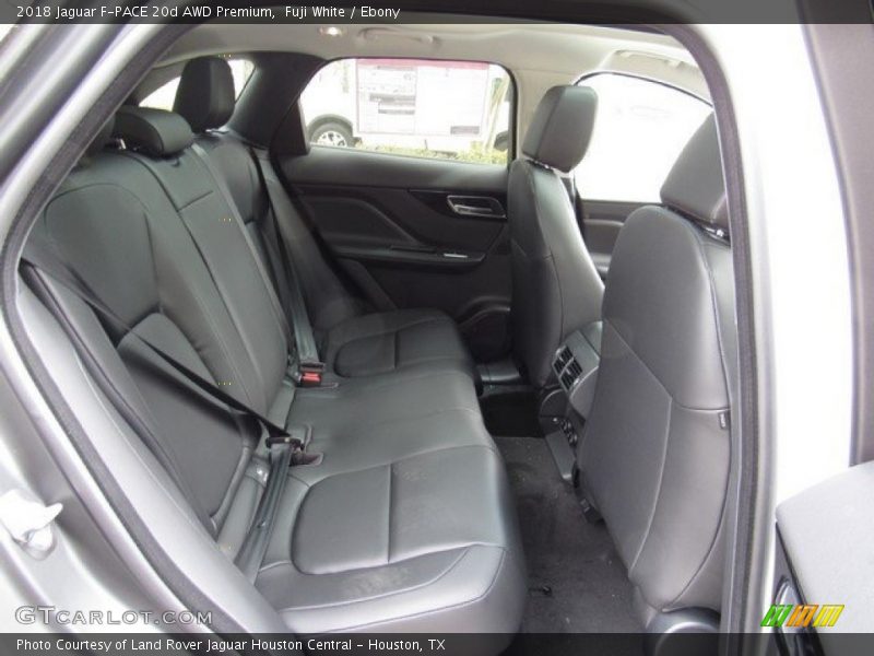 Fuji White / Ebony 2018 Jaguar F-PACE 20d AWD Premium