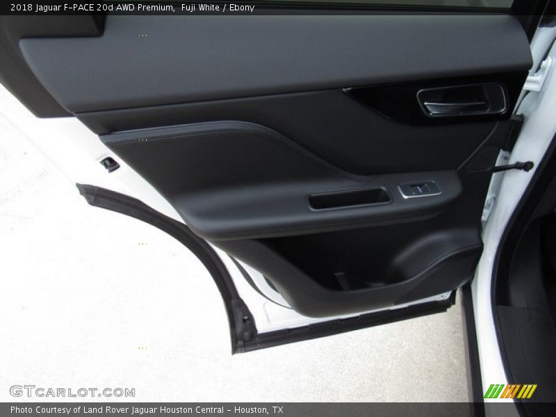 Fuji White / Ebony 2018 Jaguar F-PACE 20d AWD Premium