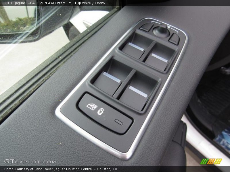 Fuji White / Ebony 2018 Jaguar F-PACE 20d AWD Premium