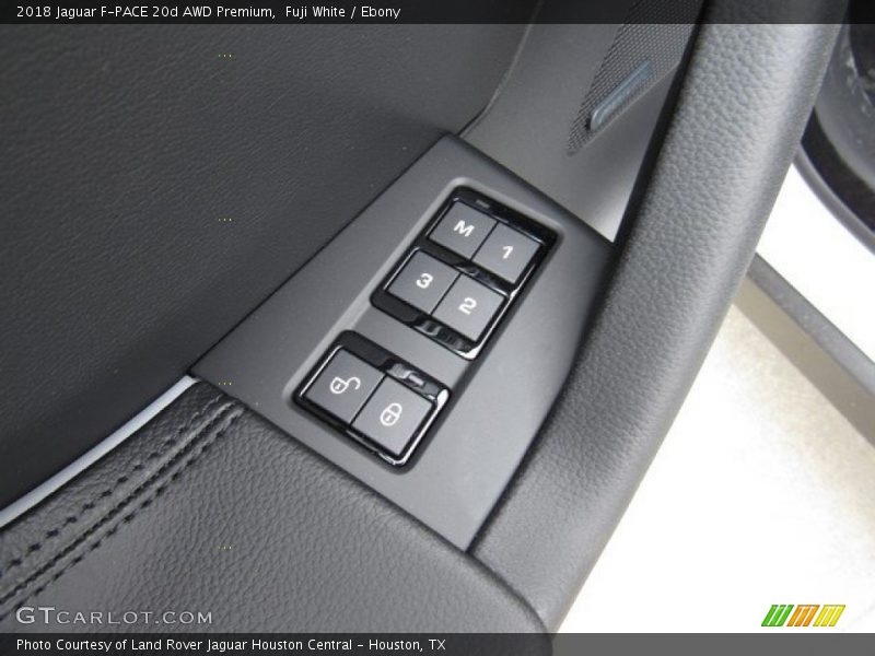 Fuji White / Ebony 2018 Jaguar F-PACE 20d AWD Premium
