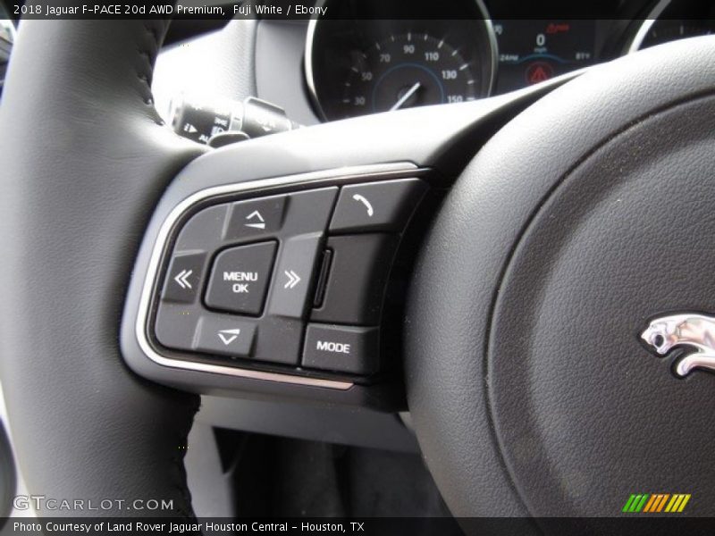 Fuji White / Ebony 2018 Jaguar F-PACE 20d AWD Premium