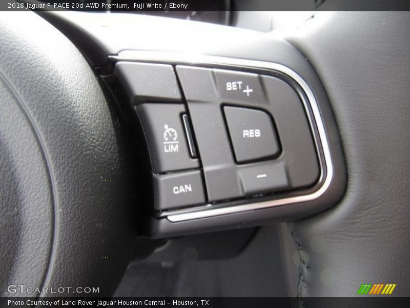 Fuji White / Ebony 2018 Jaguar F-PACE 20d AWD Premium