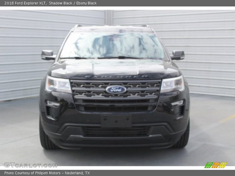 Shadow Black / Ebony Black 2018 Ford Explorer XLT