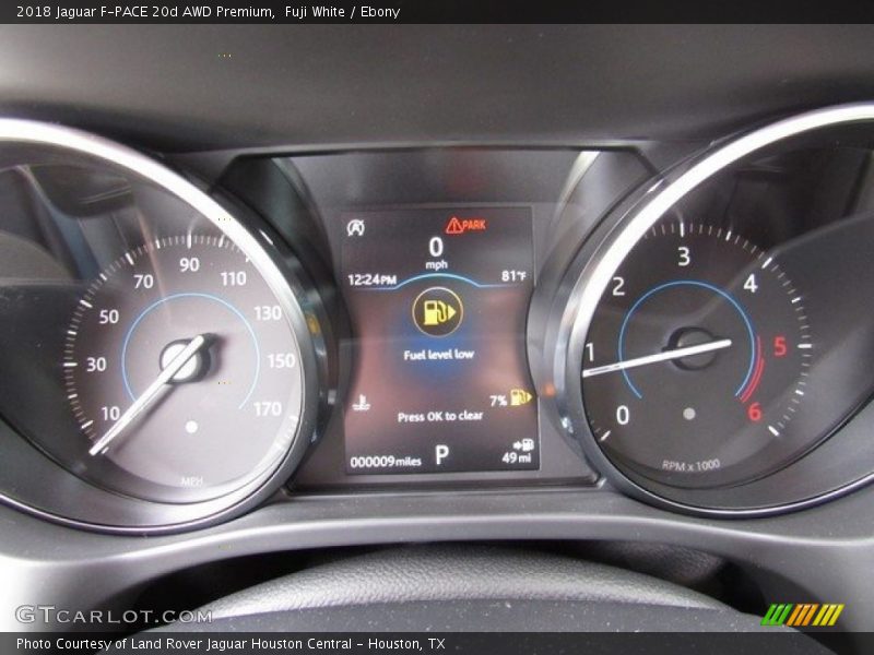 Fuji White / Ebony 2018 Jaguar F-PACE 20d AWD Premium