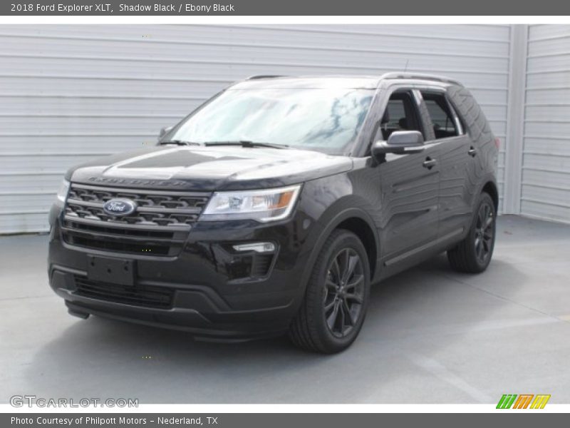 Shadow Black / Ebony Black 2018 Ford Explorer XLT