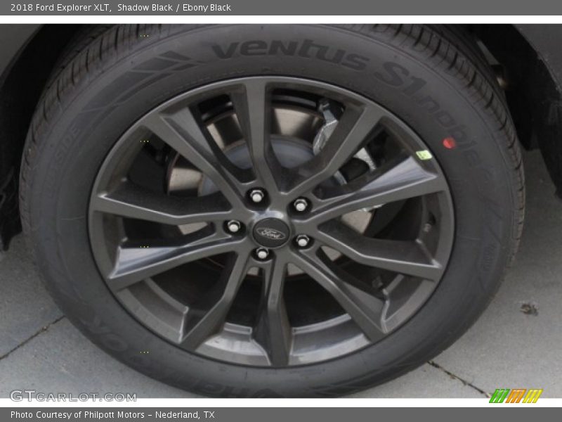 Shadow Black / Ebony Black 2018 Ford Explorer XLT