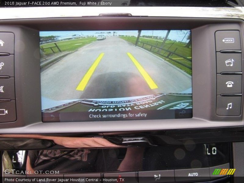 Fuji White / Ebony 2018 Jaguar F-PACE 20d AWD Premium