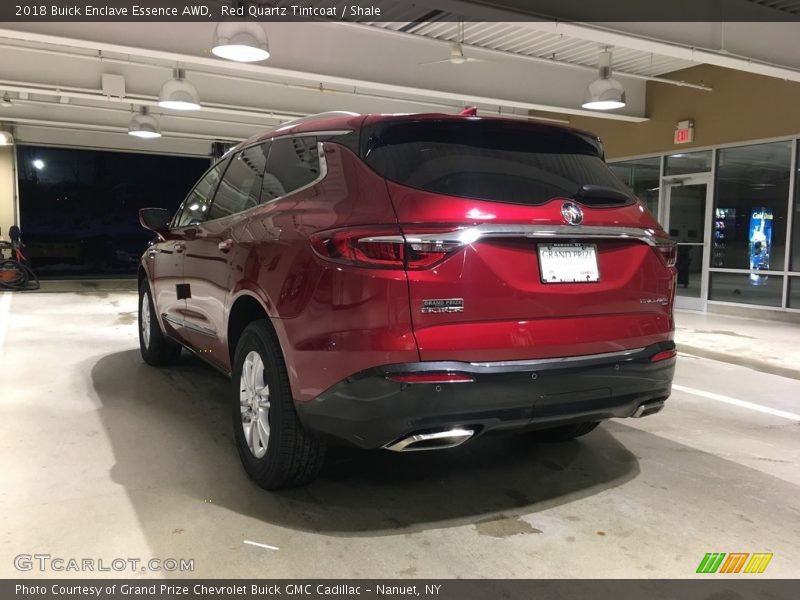 Red Quartz Tintcoat / Shale 2018 Buick Enclave Essence AWD