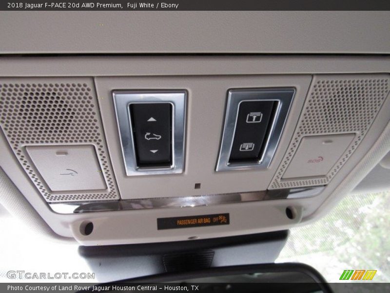 Fuji White / Ebony 2018 Jaguar F-PACE 20d AWD Premium