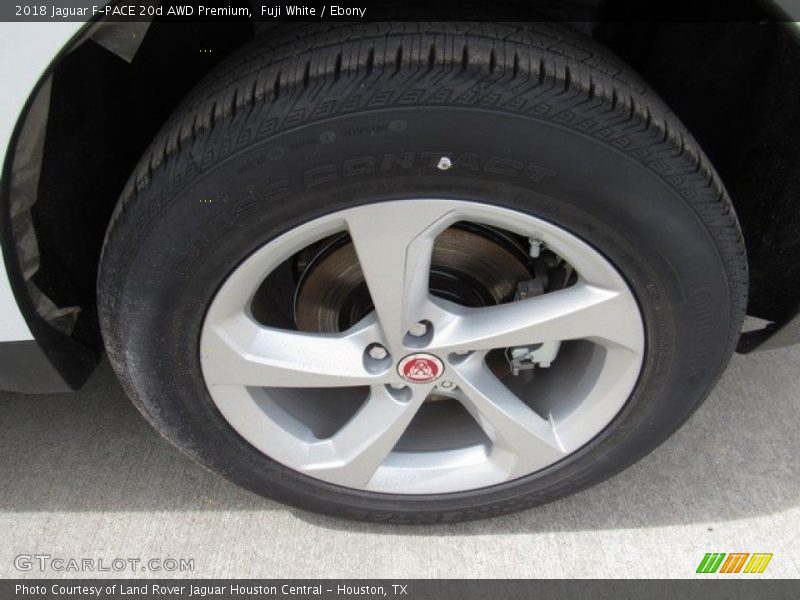 Fuji White / Ebony 2018 Jaguar F-PACE 20d AWD Premium