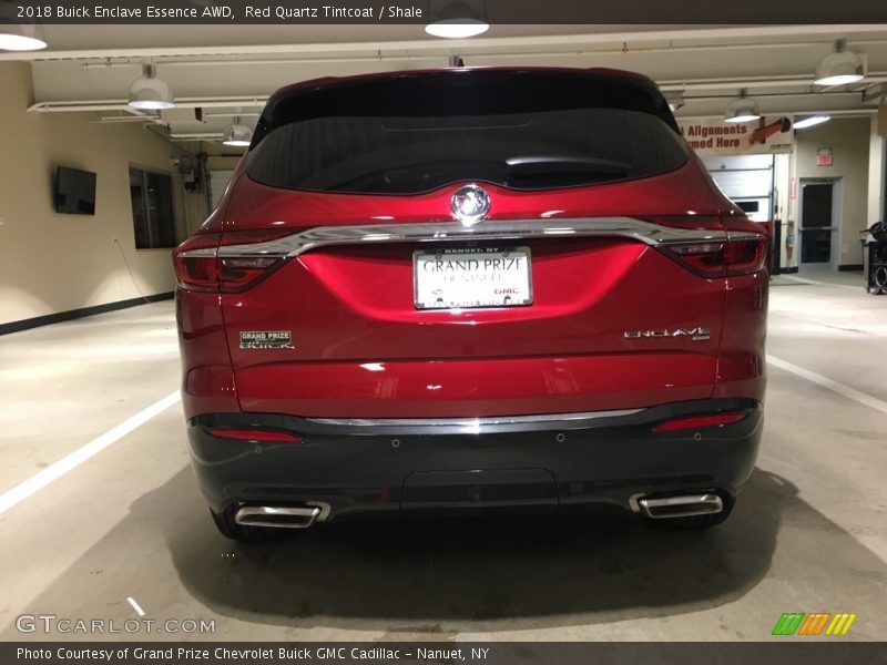 Red Quartz Tintcoat / Shale 2018 Buick Enclave Essence AWD