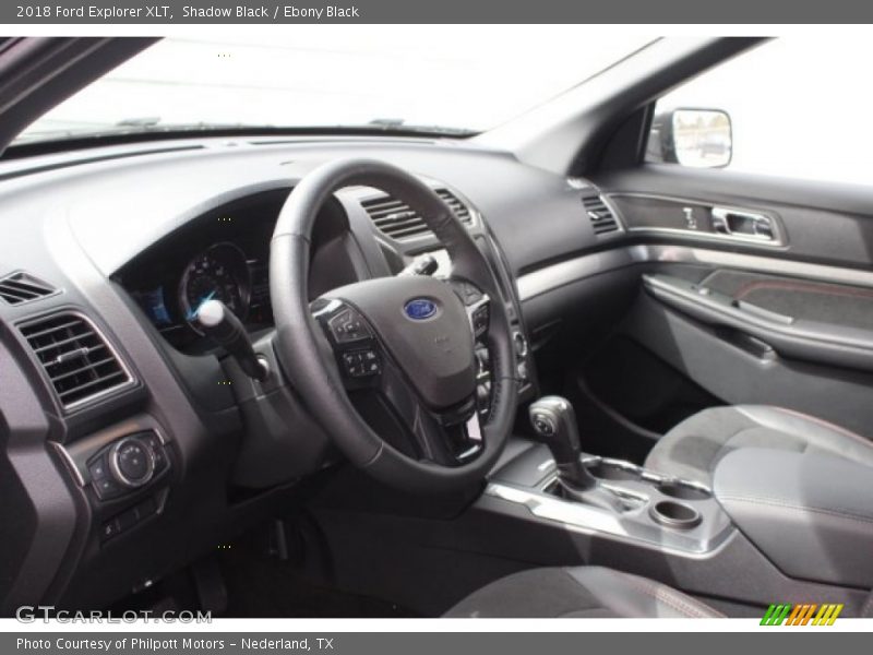 Shadow Black / Ebony Black 2018 Ford Explorer XLT