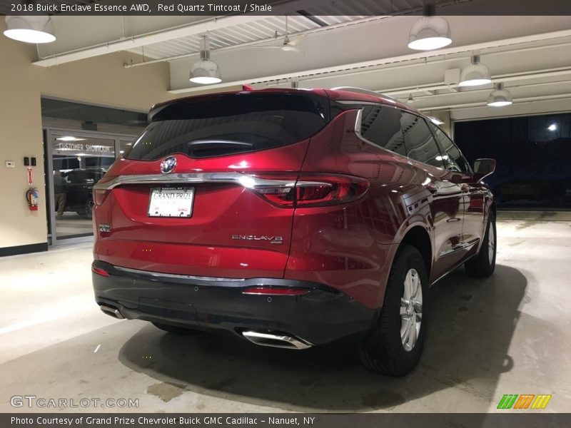 Red Quartz Tintcoat / Shale 2018 Buick Enclave Essence AWD