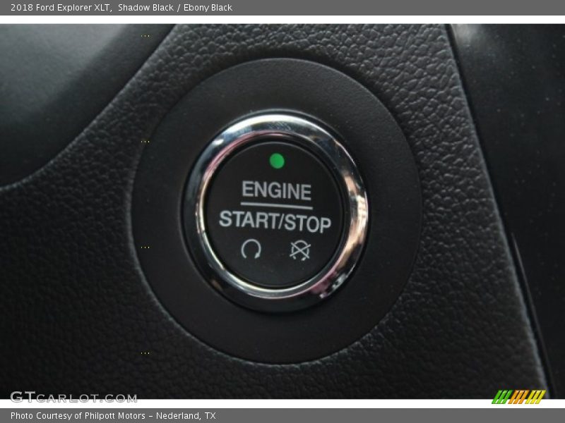 Shadow Black / Ebony Black 2018 Ford Explorer XLT