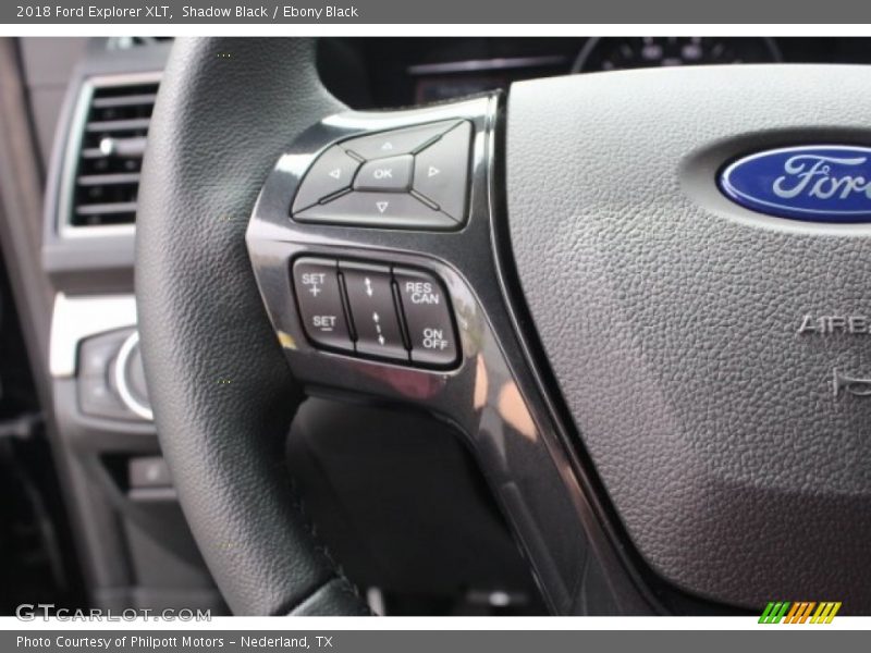 Shadow Black / Ebony Black 2018 Ford Explorer XLT