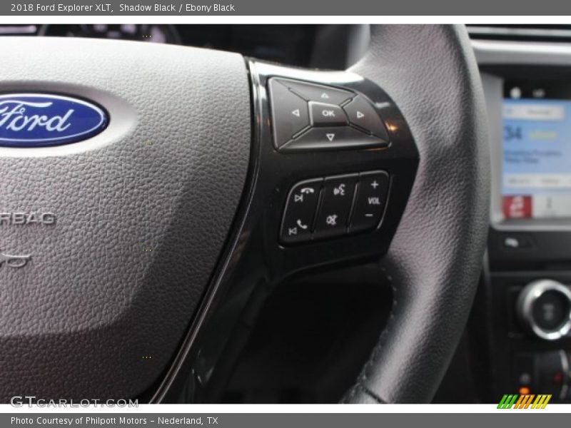Shadow Black / Ebony Black 2018 Ford Explorer XLT
