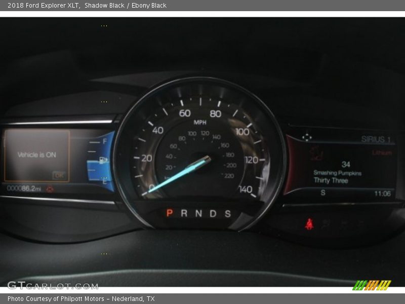 Shadow Black / Ebony Black 2018 Ford Explorer XLT