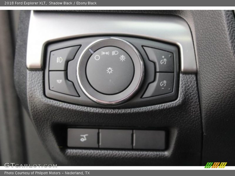 Shadow Black / Ebony Black 2018 Ford Explorer XLT
