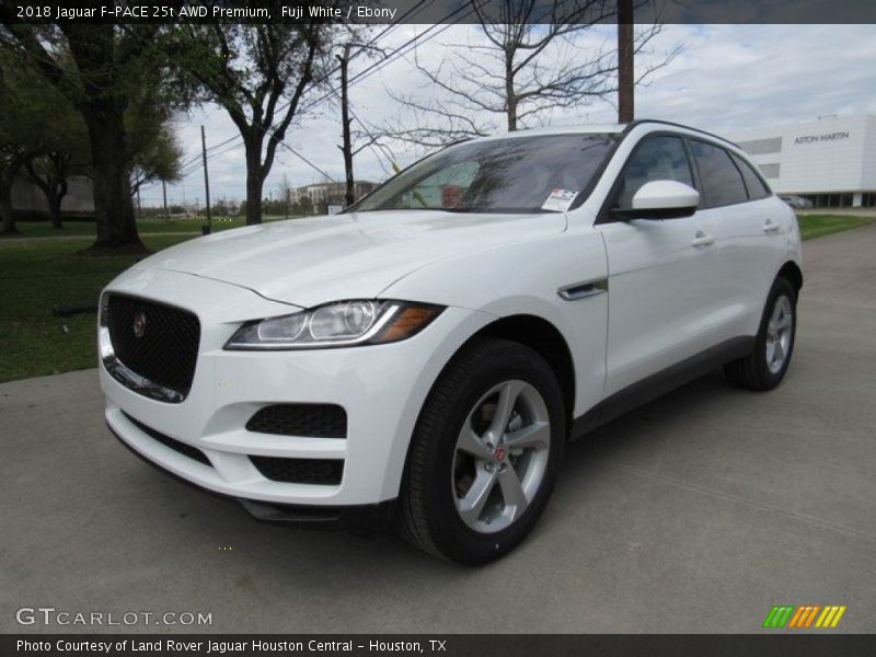 Fuji White / Ebony 2018 Jaguar F-PACE 25t AWD Premium