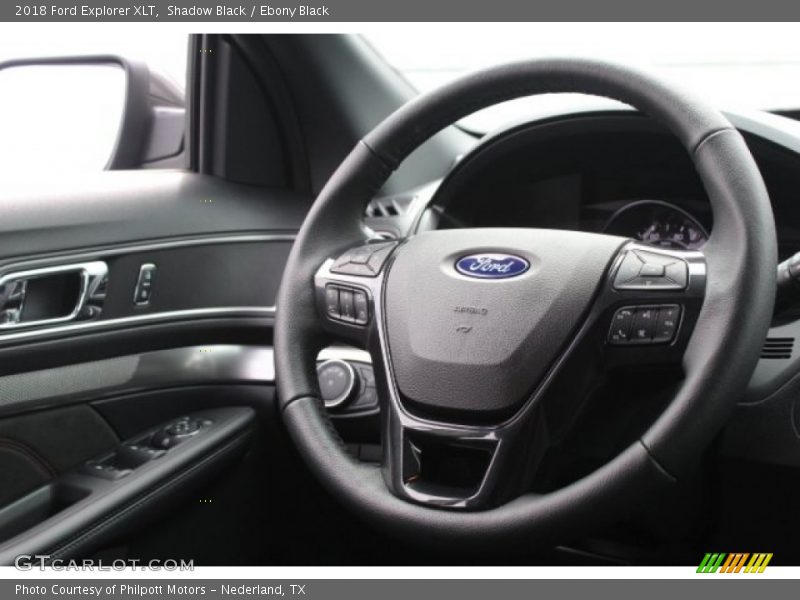 Shadow Black / Ebony Black 2018 Ford Explorer XLT